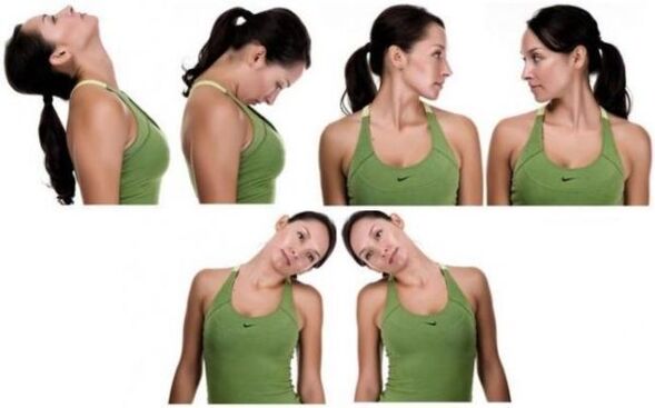 neck exercise in the treatment of cervical osteochondrosis
