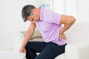 Back pain from the waist